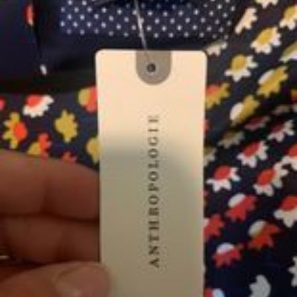 Anthropologie Multicolor Geometric Mini Dress - Picture 8 of 10